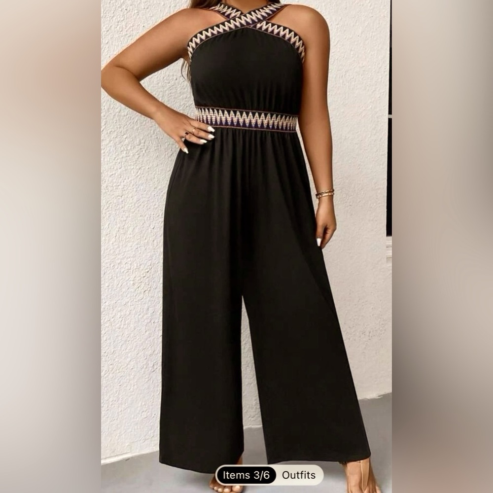 Brand new, no tags, never worn beautiful jumpsuit